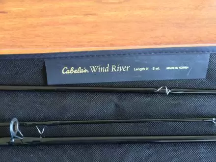 Item 429397 - Cabela's Wind River - Rod & Reel Combo - Size 9`