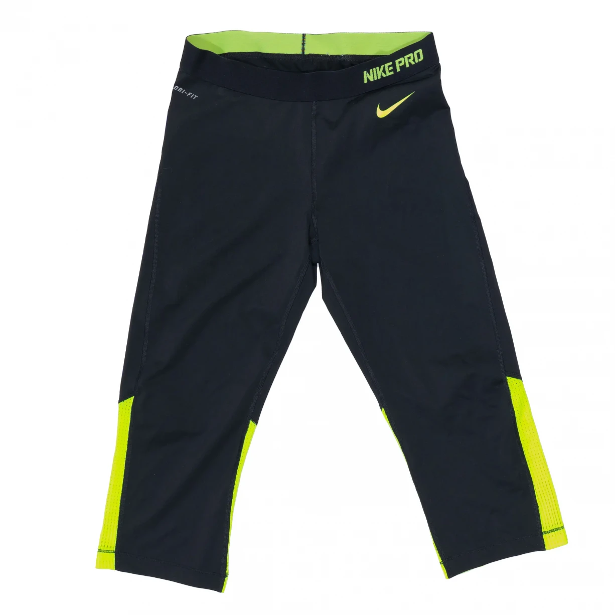 Item 924013 - Nike Pro 365 Mid-Rise Cropped Mesh Panel Legging