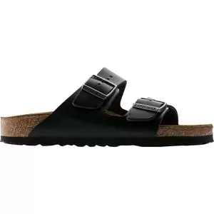 Arizona Soft Footbed Leather Sandal - Men's Black Amalfi Leather, 42.0 - Excellent