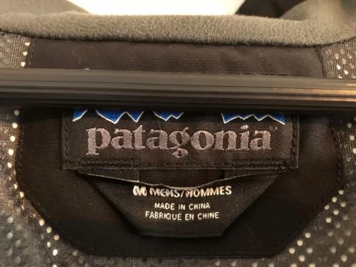 Men's Black Patagonia Ski Jacket